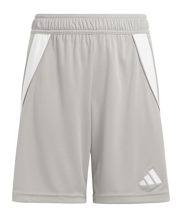 adidas Tiro 24 Short Kids Grau Weiss