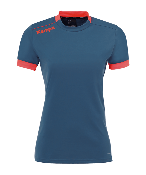 Kempa Player Trikot Damen Grau Rot F08 - grau