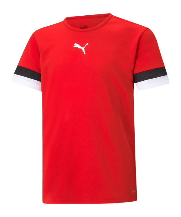 PUMA teamRISE Trikot Kids Rot F01