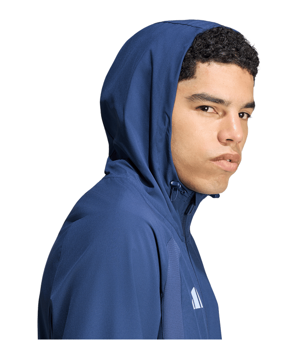 adidas Ajax Amsterdam Tiro Travel Windjacke Blau - blau