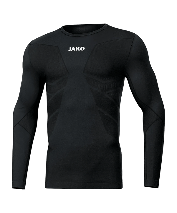 JAKO Comfort 2.0 langarm Schwarz F08