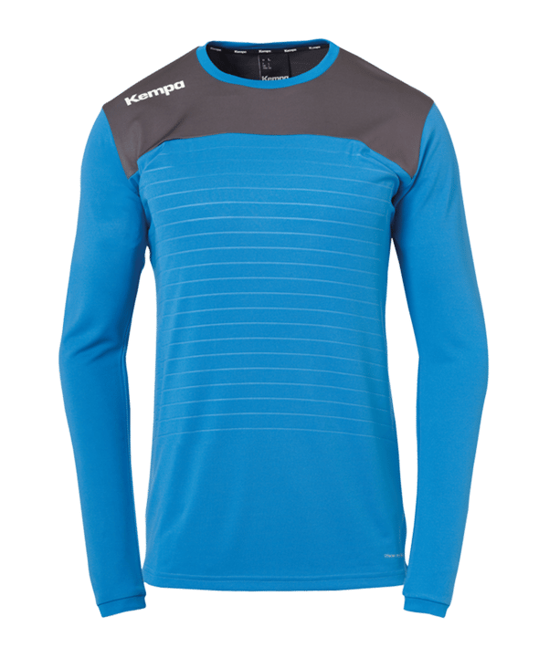 Kempa Emotion 2.0 T-Shirt langarm | Blau Grau F02 - blau