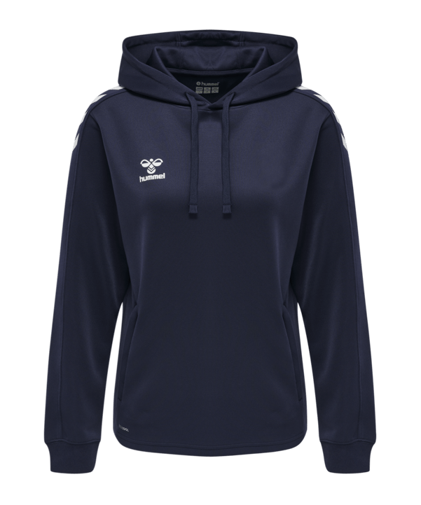 Hummel hmlCORE XK Poly Hoody Damen Blau F7026