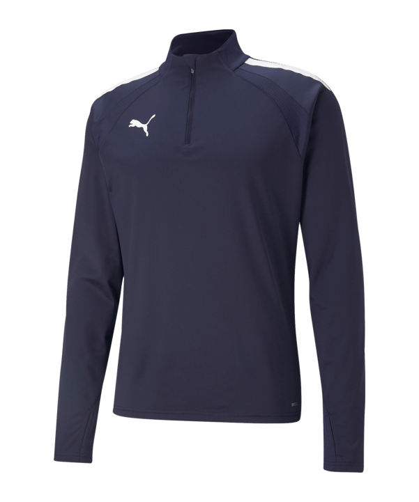 PUMA teamLIGA HalfZip Sweatshirt Blau F06
