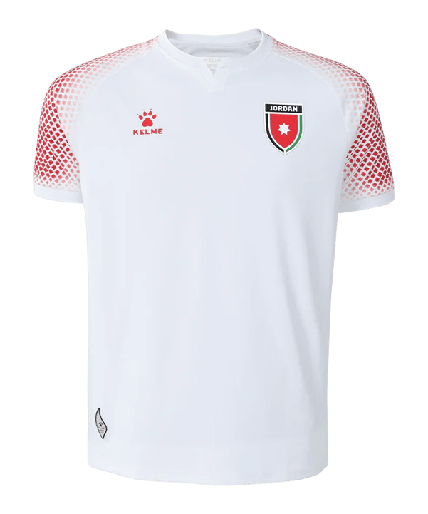 Kelme JFA Jordanien Trikot Home WM 2026 Weiß - weiss