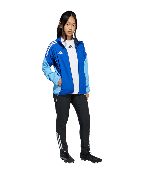 adidas Tiro 25 Competition Präsentationsjacke |  Kids Blau - blau