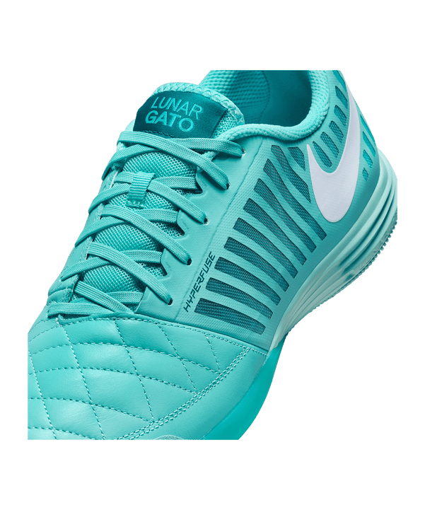 Nike Lunar Gato II IN Grün Weiss F303 - gruen