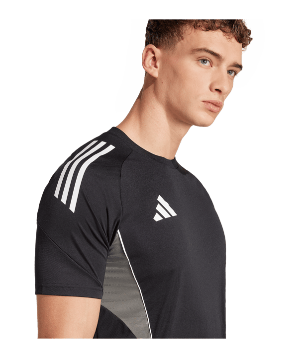 adidas Tiro 25 Competition Trainingsshirt Schwarz - schwarz