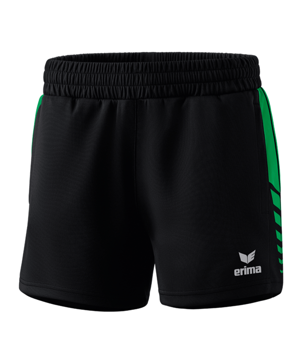 Erima Six Wings Worker Short Damen Schwarz