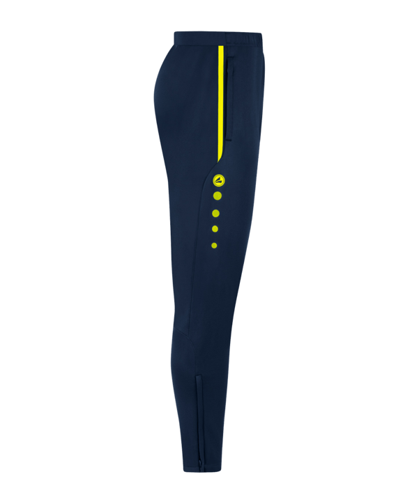 JAKO Allround Trainingshose Blau Gelb F904 - blau