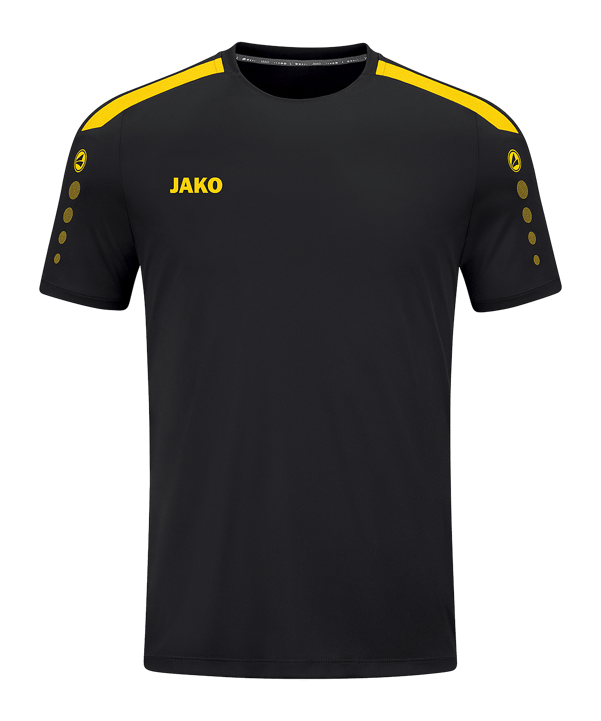 JAKO Power Trikot Kids Schwarz Gelb F803