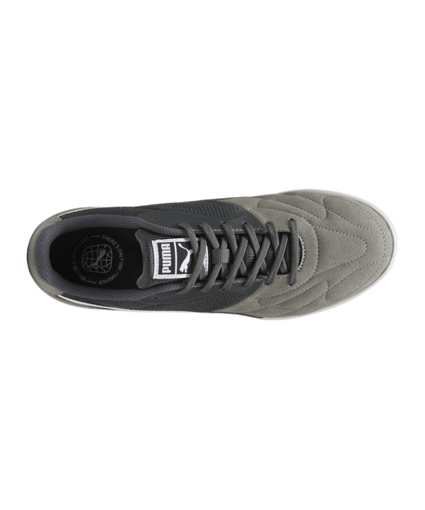 PUMA KING Top IT Halle Grau Weiss F05 - grau