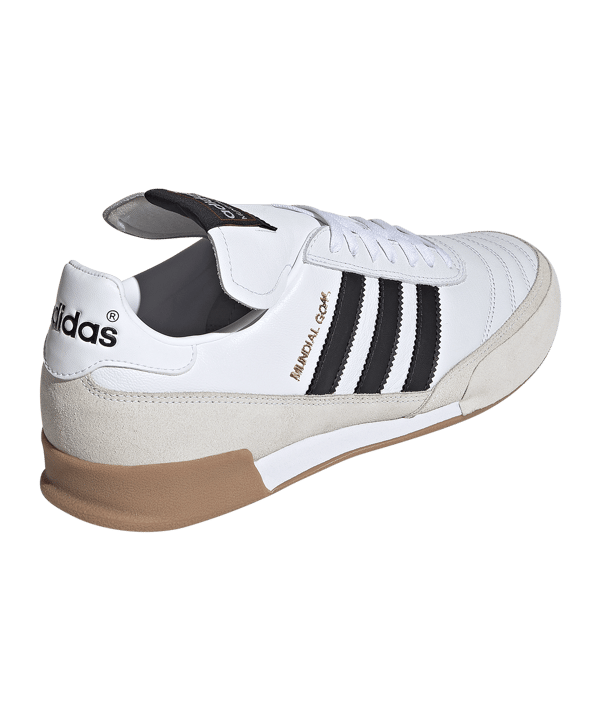 adidas Mundial Goal IN Classics White Weiss Schwarz Gold - weiss