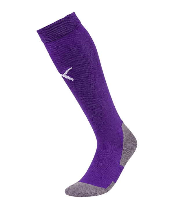 PUMA LIGA Socks Core Stutzenstrumpf Lila Weiss F10