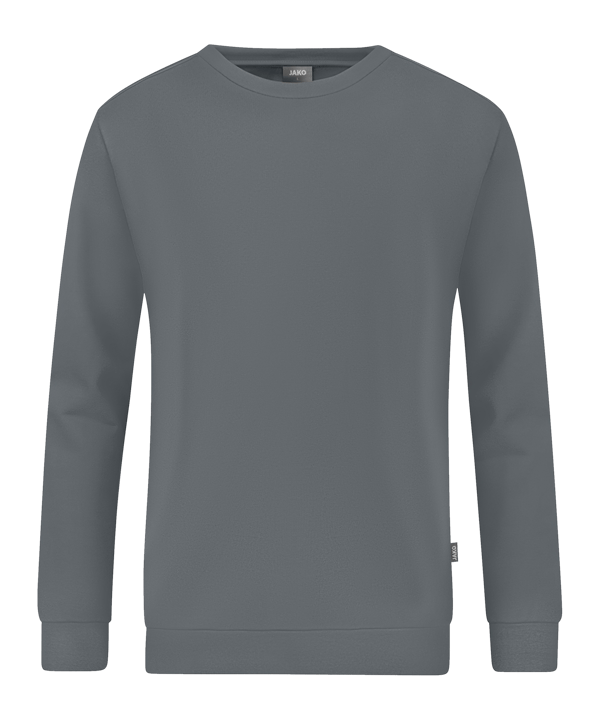 Jako Organic Sweatshirt Grau F840 - grau