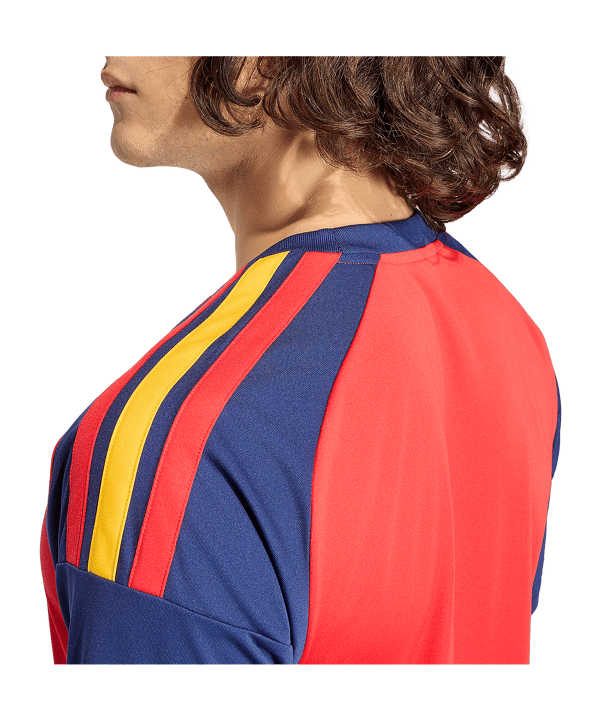 adidas FEF Spanien Fan Trikot Home WM 2026 Rot - rot