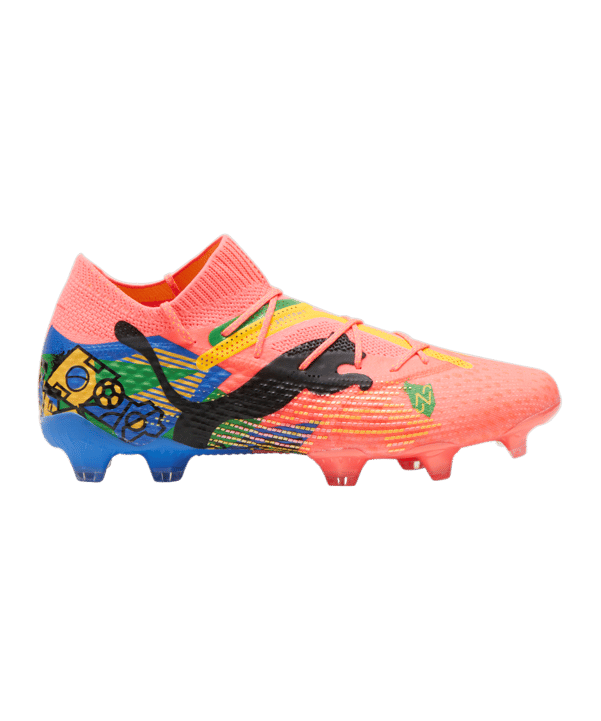 PUMA FUTURE 7 Ultimate FG/AG NJR COPA Pink Schwarz F01 - pink
