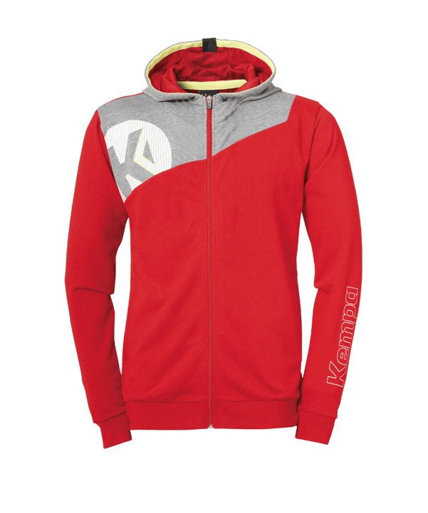 Kempa Core 2.0 Kapuzenjacke Kids Rot F03 - rot