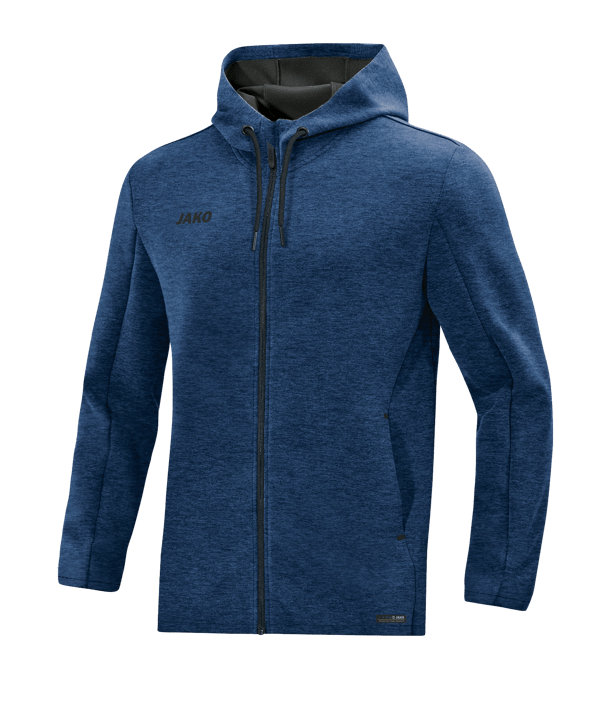 Jako Premium Basic Kapuzenjacke Blau F49