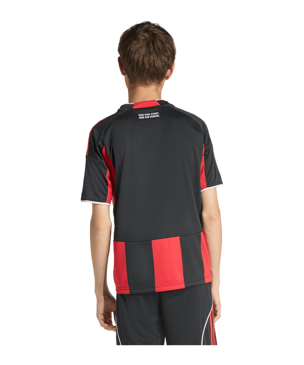 adidas Eintracht Frankfurt Trikot Home 2025/2026 Kids Schwarz - schwarz