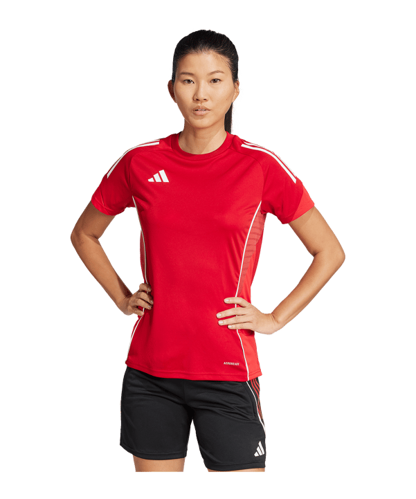 adidas Tiro 25 Competition Trainingsshirt Damen Rot - rot