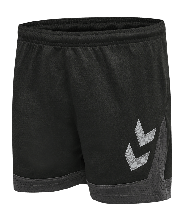 Hummel Lead Poly Shorts Damen Schwarz F2001 - schwarz