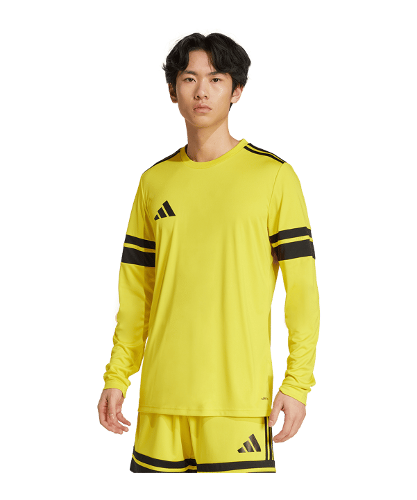 adidas Squadra 25 Trikot Langarm Gelb