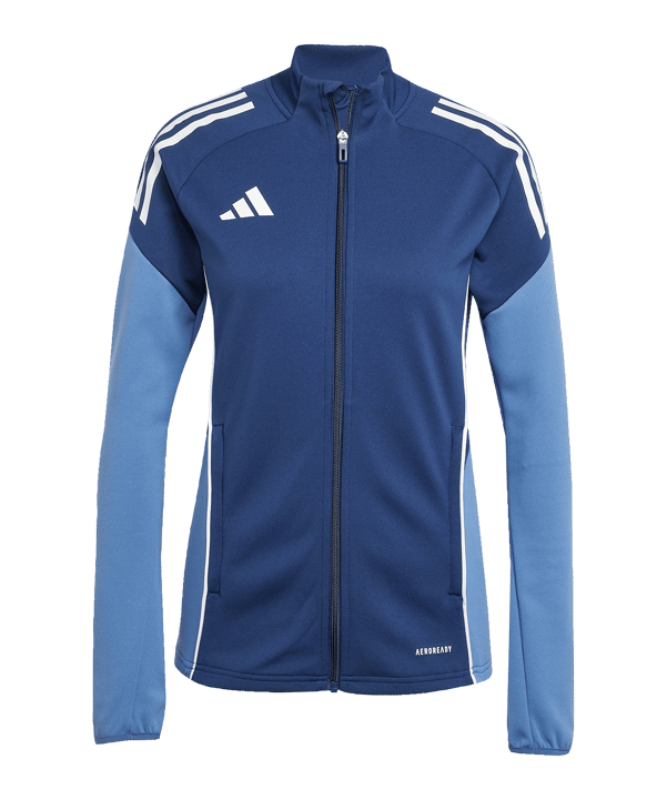 adidas Tiro 25 Competition Trainingsjacke Damen | Blau - blau