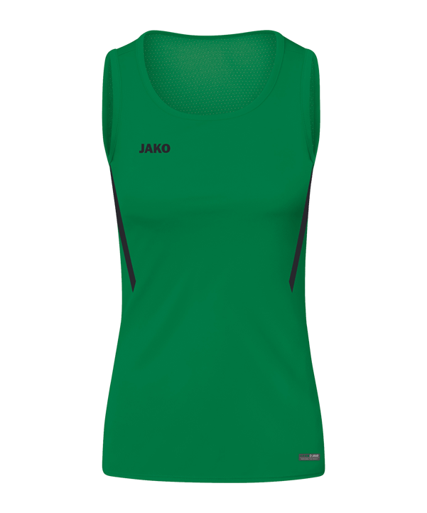 JAKO Challenge Tanktop Damen Grün Schwarz F201