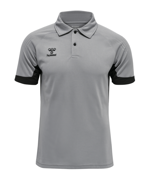 Hummel hmlLEAD Functional Poloshirt Grau F2006 - grau