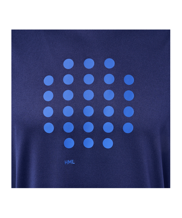 Hummel hmlCOURT T-Shirt Blau F7026 - blau