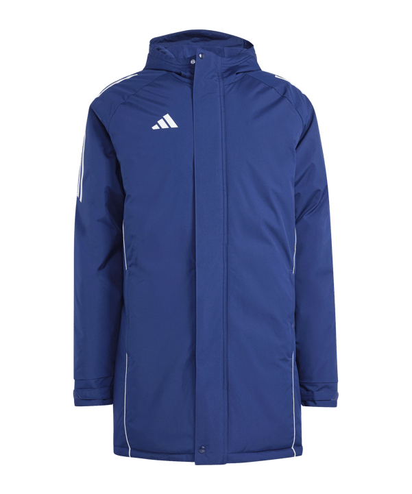 adidas Tiro 24 Kapuzenjacke Blau Weiss