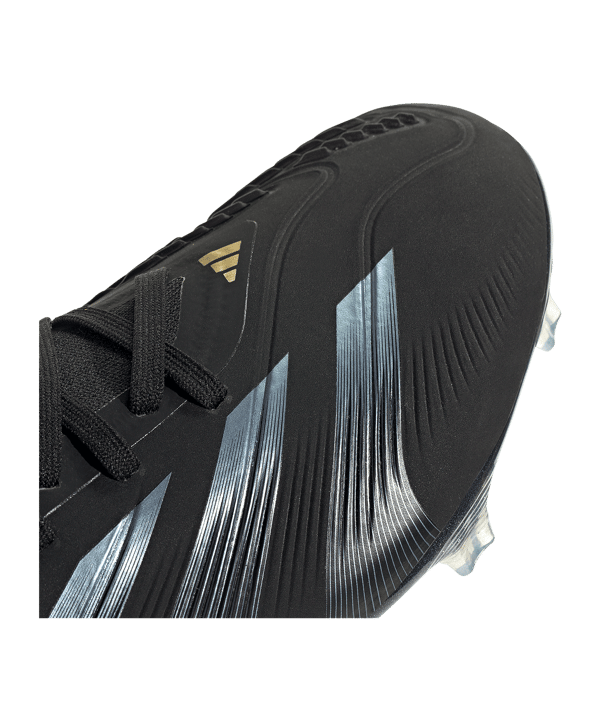 adidas Predator Pro FG Dark Spark Schwarz Grau - schwarz