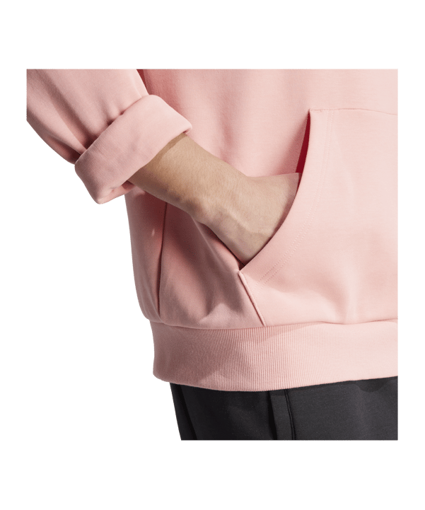 adidas Future Icons Badge of Sport Hoody Rosa - rosa