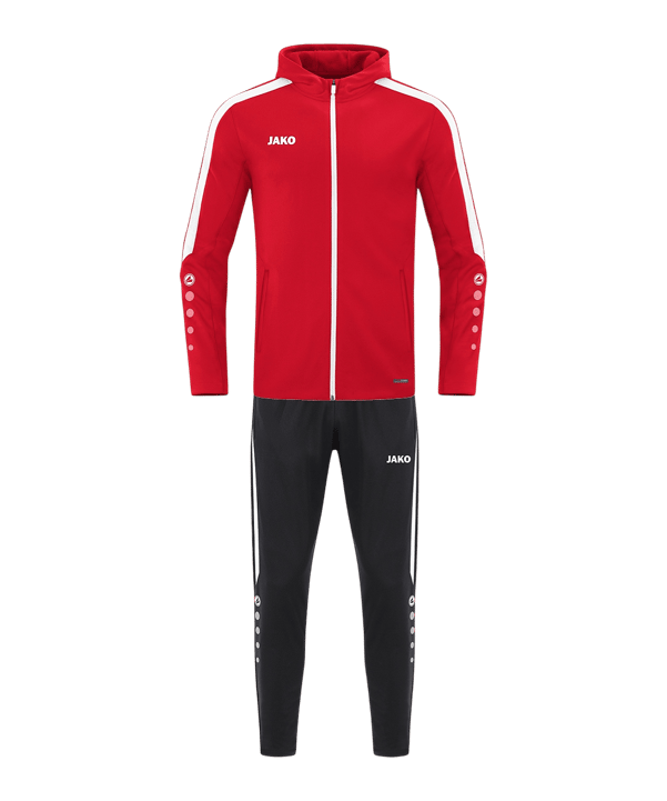 JAKO Power Trainingsanzug Kids Rot F100 