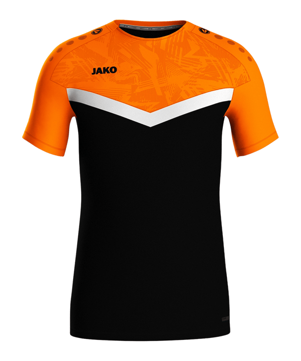 JAKO Icon T-Shirt Schwarz Orange F807