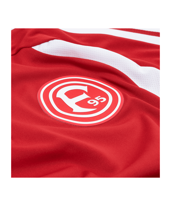 adidas Fortuna Düsseldorf Training Half Zip Top Rot - rot