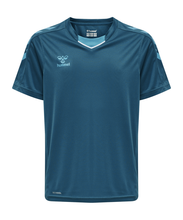 Hummel hmlCORE XK Poly Trikot Kids Blau F7058 - blau