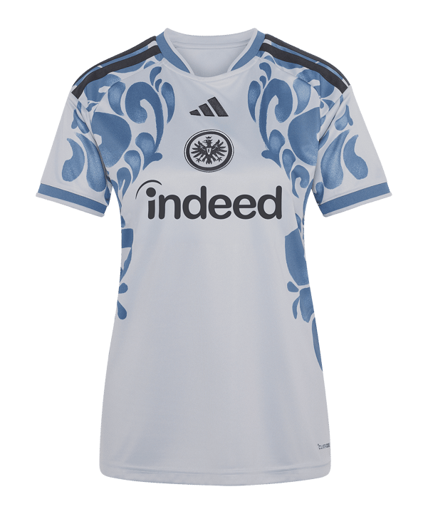 adidas Eintracht Frankfurt Trikot 3rd 2026/2027 Damen Grau - grau