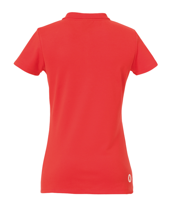 Kempa Polo T-Shirt Damen Rot F02 - rot