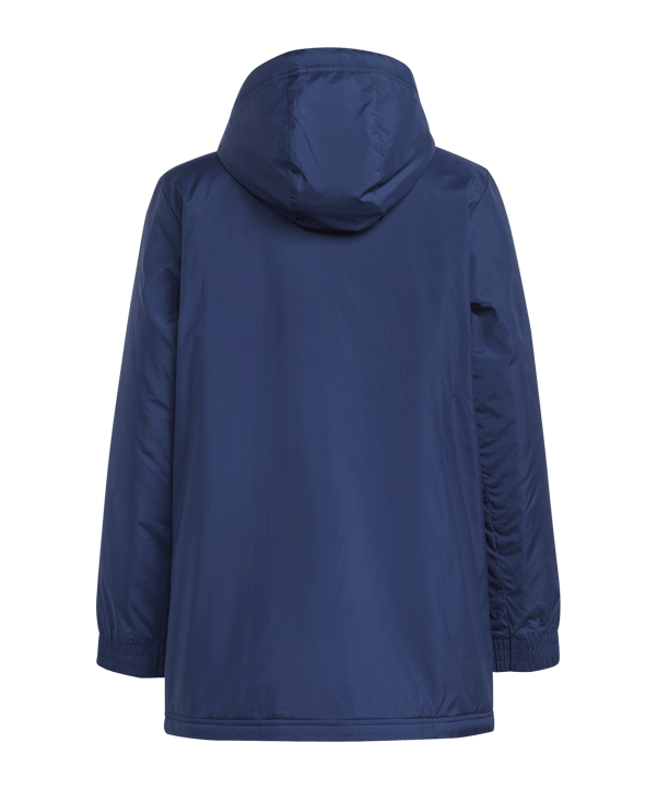 adidas Entrada 22 Stadium Jacke Kids Blau - dunkelblau