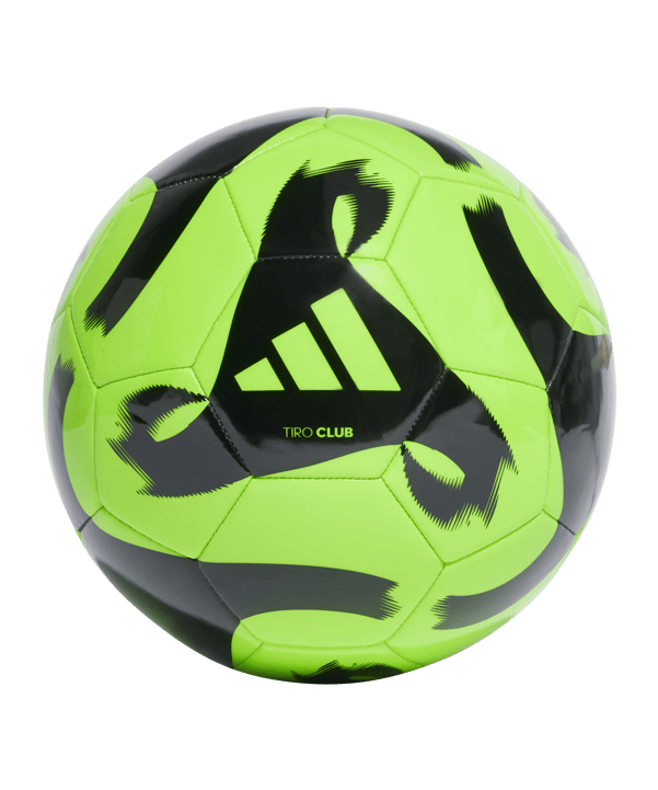 adidas Tiro Club Trainingsball Grün Schwarz