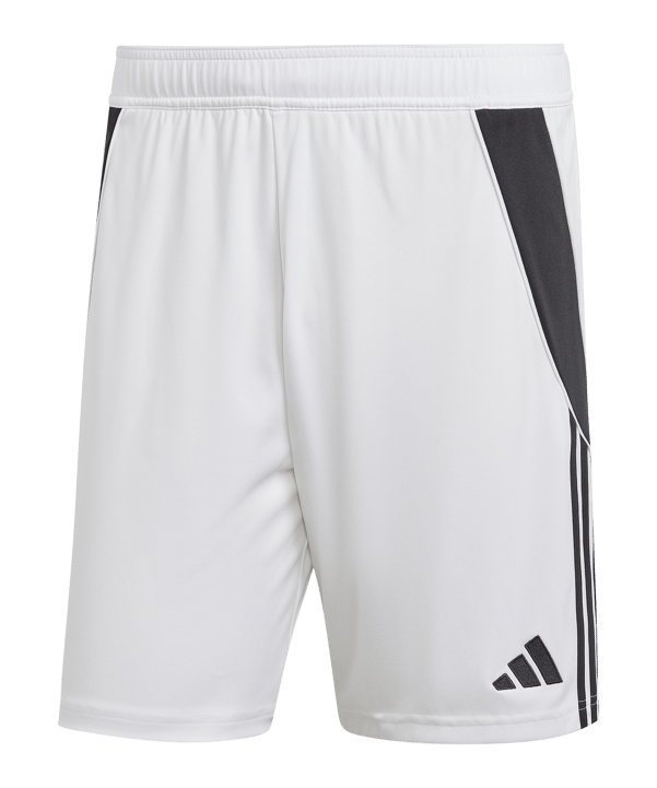 adidas Tiro 24 Short Weiss Schwarz - weiss