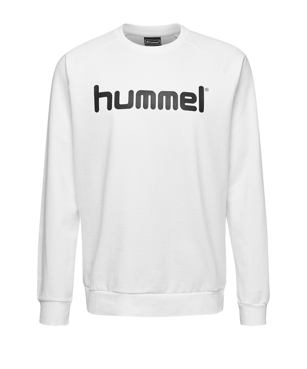 Hummel Cotton Logo Sweatshirt F9001 | weiss - weiss