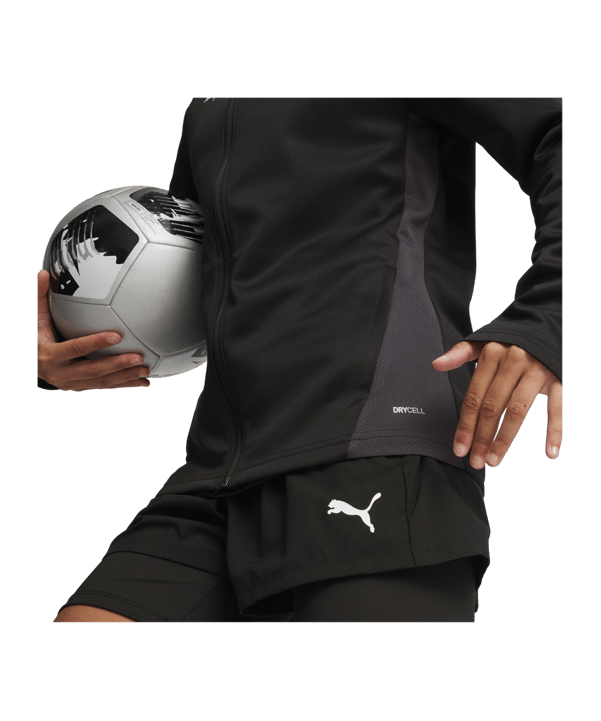 PUMA teamGOAL Trainingsjacke Damen Schwarz F03 - schwarz