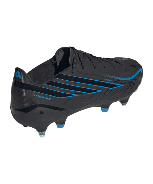 adidas F50 Hyperfast League SG Schwarz - schwarz
