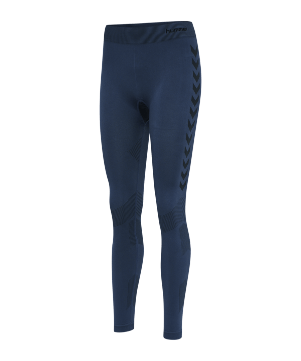 Hummel hmlFIRST Seamless Tight Damen Blau F7642 - blau