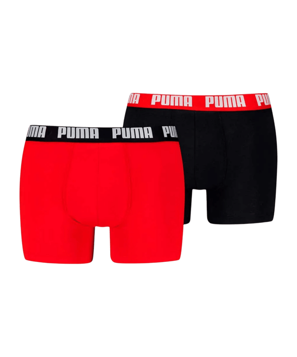 PUMA Everyday Basic 2P Boxershort Rot F011 