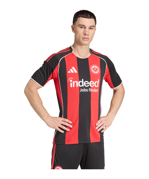 adidas Eintracht Frankfurt Trikot Home 2025/2026 Schwarz - schwarz