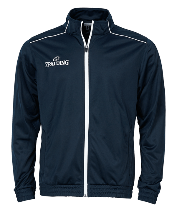 Spalding Team Warm Up Jacke Kids Blau F02 - schwarz